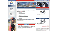 Desktop Screenshot of fahrradscheune-shop.de